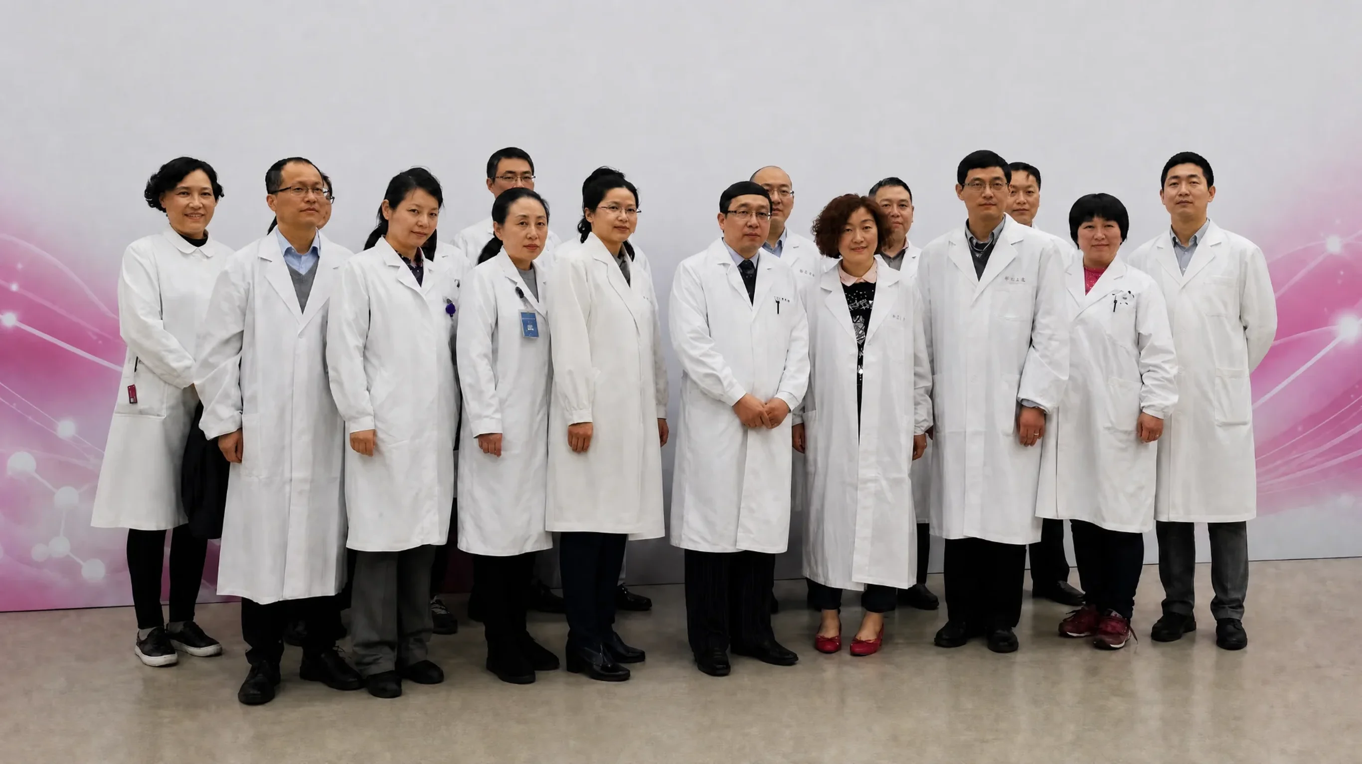 Professional QC inspection team - PhD and MSc researchers in laboratory coats at Nutra Biotech Chem