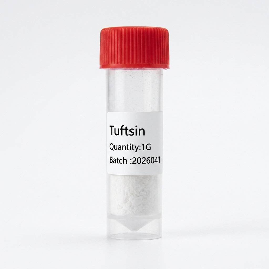 Tuftsin (CAS 9063-57-4) research-grade lyophilized peptide by NutraBiotech